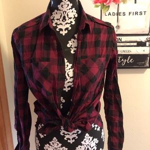 Plaid Button Down Shirt